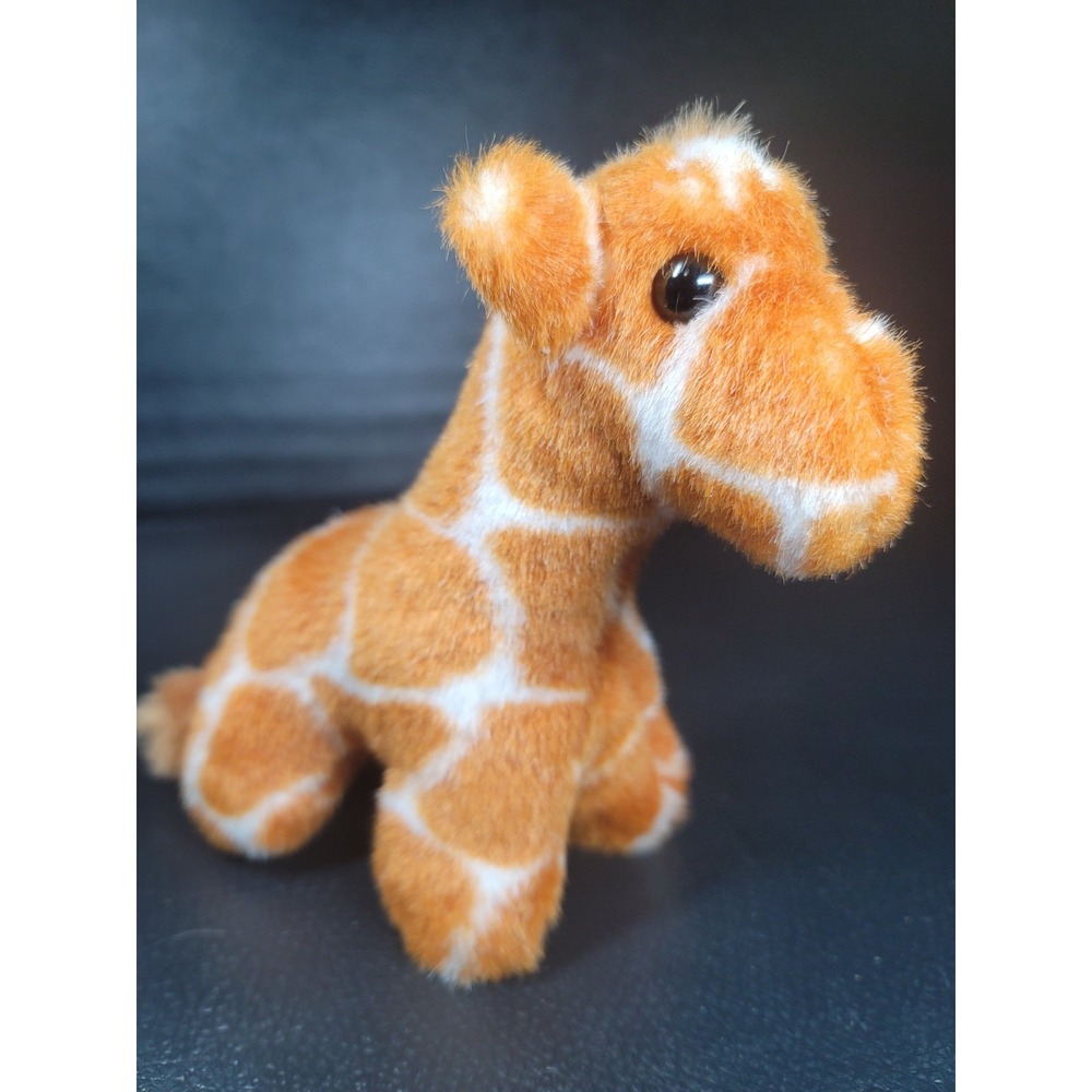 Pier 1 Imports Animal Brown Giraffe Plush Super Cute VINTAGE 7"